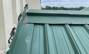 How to Check Roof for Damage metal roofing shingles needing repair for leaks