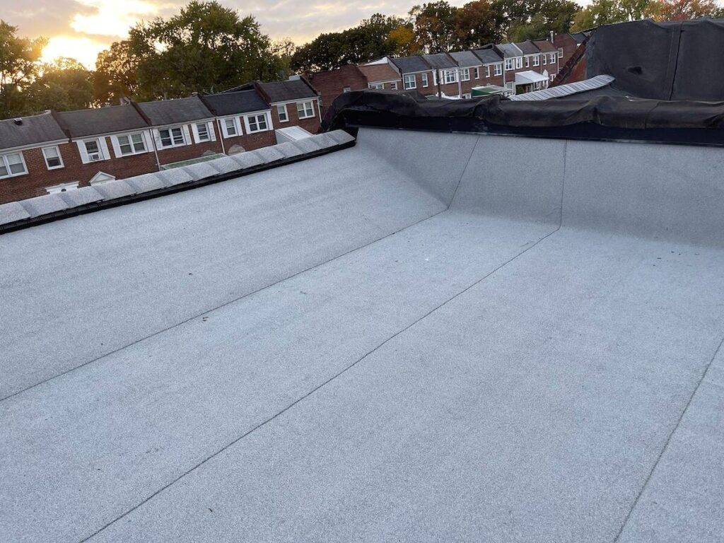 flat roof replacement baltimore