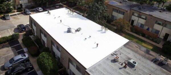 commercial flat roof