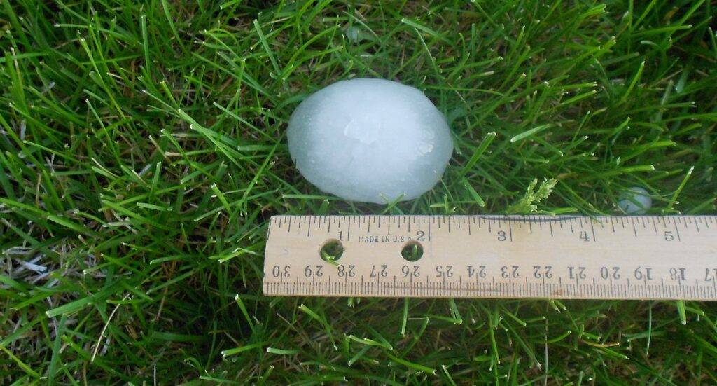 2 inch hail