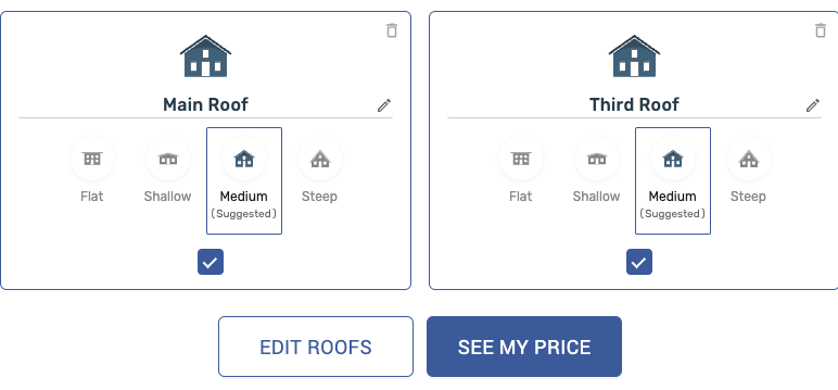 roof quote by type of home