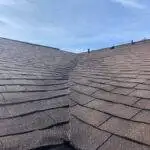 sagging roof shingles