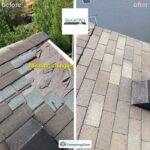 brown shingle repair