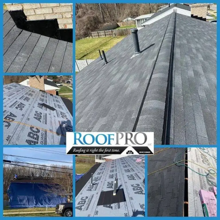 new roof black shingles