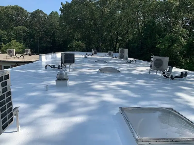 flat roof caoting