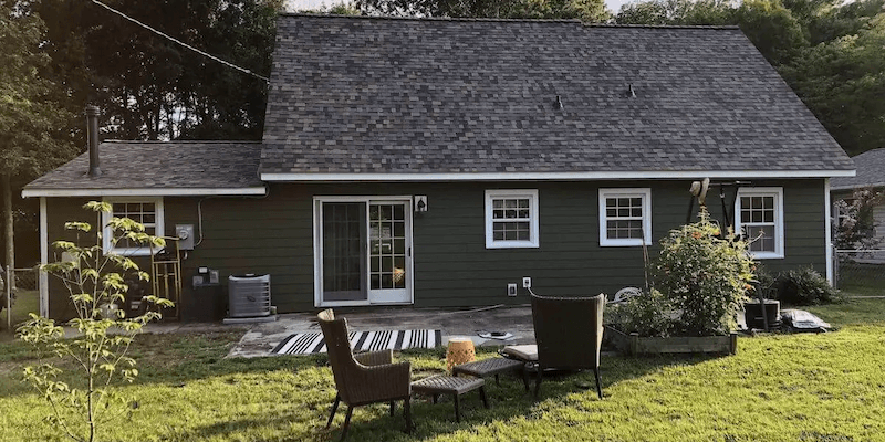 rear house sliding glass doors