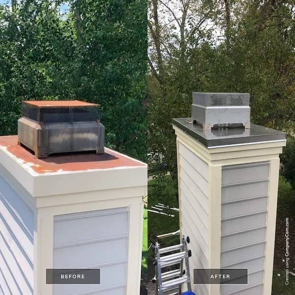 chimney cap repair