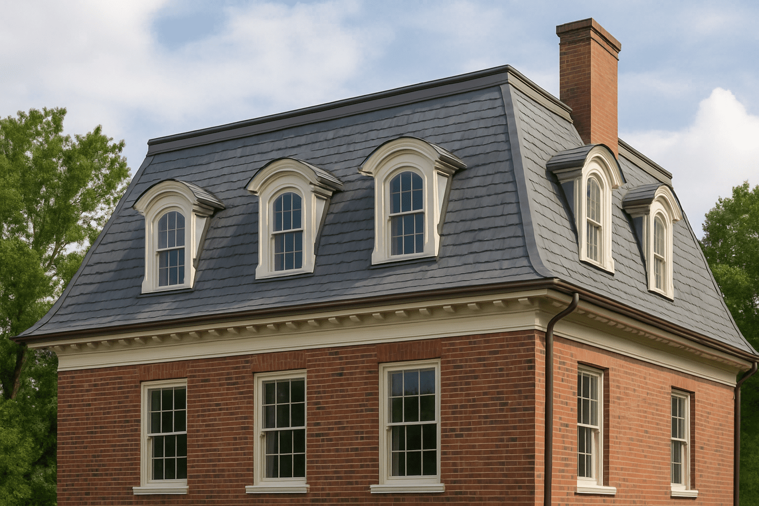 Mansards Cladding What Is A Mansard Roof - Unique & Stylish Roofing