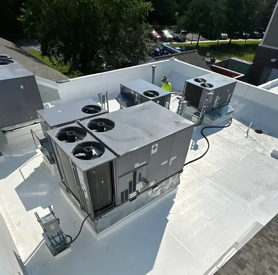 industrial building flat roof repairs