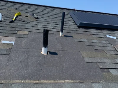 installing-ice-and-watershield-around-vent